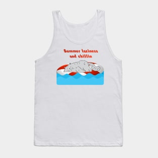 Summer time laziness Tank Top